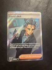 Pokémon TCG Prismatic Evolutions Trainer Larry's Skill Full Art Card 139/131