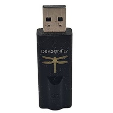 AudioQuest DragonFly Black v1.5 USB DAC Headphone Amplifier Black Portable