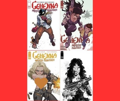 Gehenna Naked Aggression #3 Of 4 CVR A, B, C, D Image NM Choose your cover