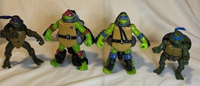TMNT Toys Lot of 4 Action Figure Toys Vintage Twist & Mutate