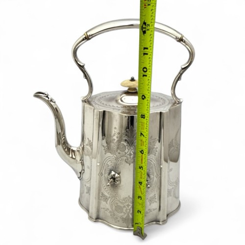 James Deakin & Sons Edwardian Silverplate Spirit Kettle on Stand Sheffield 1322 - Picture 11 of 17