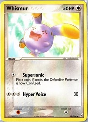 Whismur 69/100 EX Crystal Guardians Common