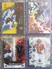 Topps  Resurgence NFL 4-Card Lot JaMarr Chase...