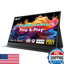 Xinhengtai Portable Monitor For Laptop 15.6 Inch 1080P Fhd Portable Monitor