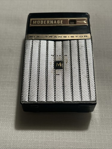 Vintage modern transistor radio small with Case - Picture 4 of 8