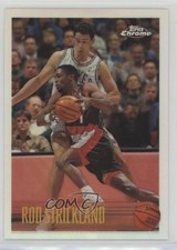 1996-97 Topps Chrome Refractor Rod Strickland #12R 09is