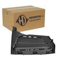 DIEDERICHS BLENDE SCHWARZ STOßSTANGE RECHTS passend für VW POLO ohne NSW