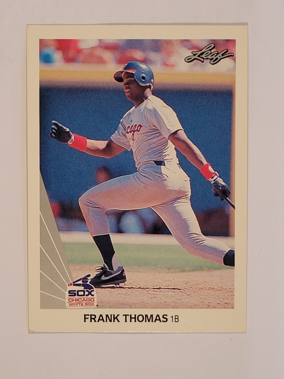 1990 Leaf - Frank Thomas #300 (RC)