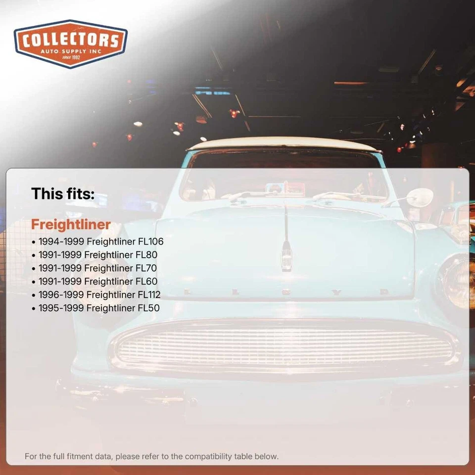 Kit de amortiguador de sonido de aislamiento para camión Freightliner serie FL 91-04 completo Foto 2 de 4