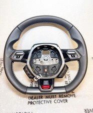 Oem Lamborghini Huracan Performante Evo Sto Leather Steering Wheel White Stitch Oem Lamborghini Huracan Performante Evo Sto Leather Steering Wheel White Stitch