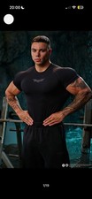 youngla batman compression shirt all black