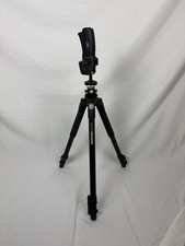 Professional Manfrotto 055XPROB Aluminum Tripod  322RC2 Joystick Grip Ball Head