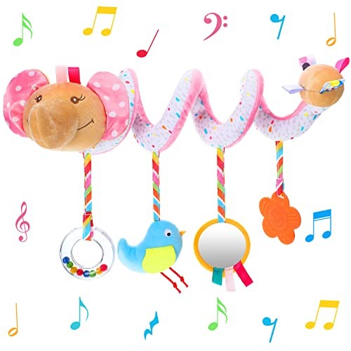 Newborn Car Seat Toys Stroller Toys for Baby 0-6 Months Infant Activity - Picture 2 of 8