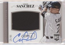 2014 National Treasures Rookie Material Signatures 25/99 Yolmer Sanchez Auto 0t0