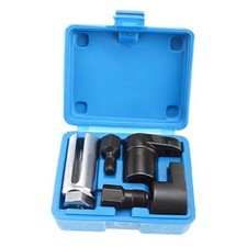 5pcs O2 Oxygen Sensor Socket Set, 22mm Oxygen Sensor Socket Offset Wrench