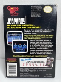 Jeopardy Nintendo Entertainment System NES CIB