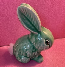 Bunny Rabbit Sylvac Wade Bourne Denby Cotton Wool Dispenser Snub Nose