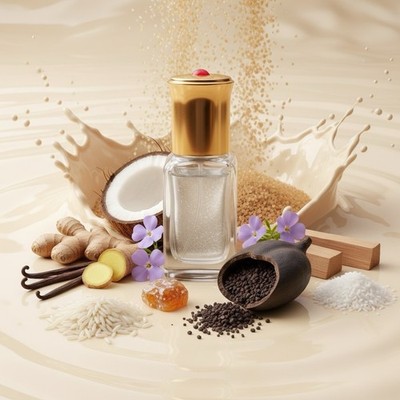 Vanilla Brown Sugar. Uncut Long-Lasting Perfume Oil Attar No-Alcohol 6ml Roll-On