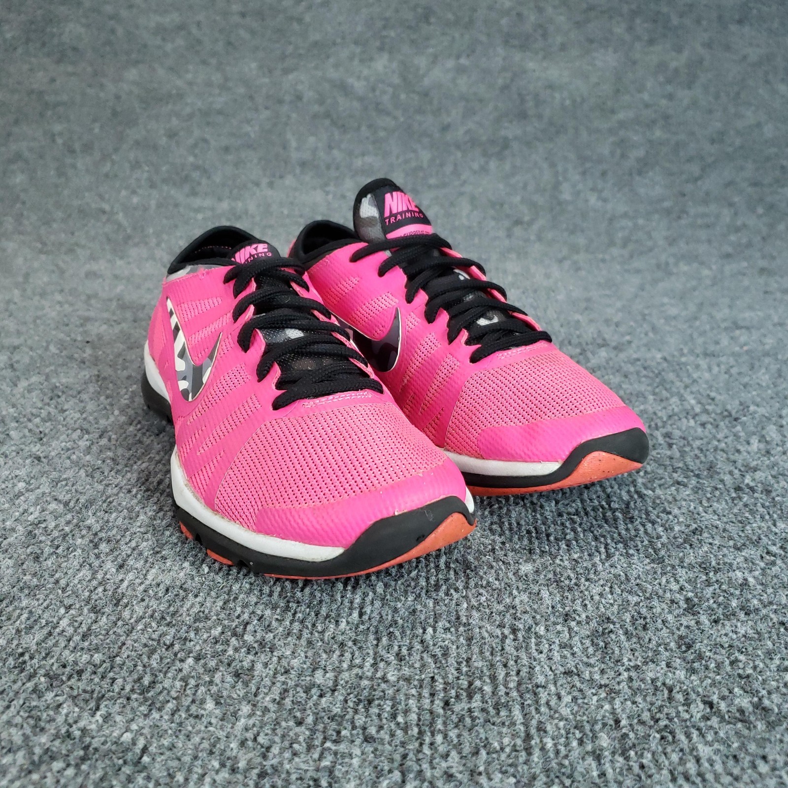 Nike Flex Supreme TR3 Shoes Womens Size 6.5 Pink Camo Running Sneaker 749262-605 thumbnail 13