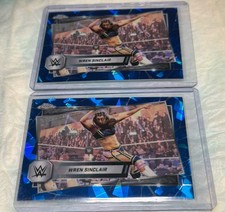 2025 Topps Chrome Sapphire Edition WWE #164 Wren Sinclair (2) NXT