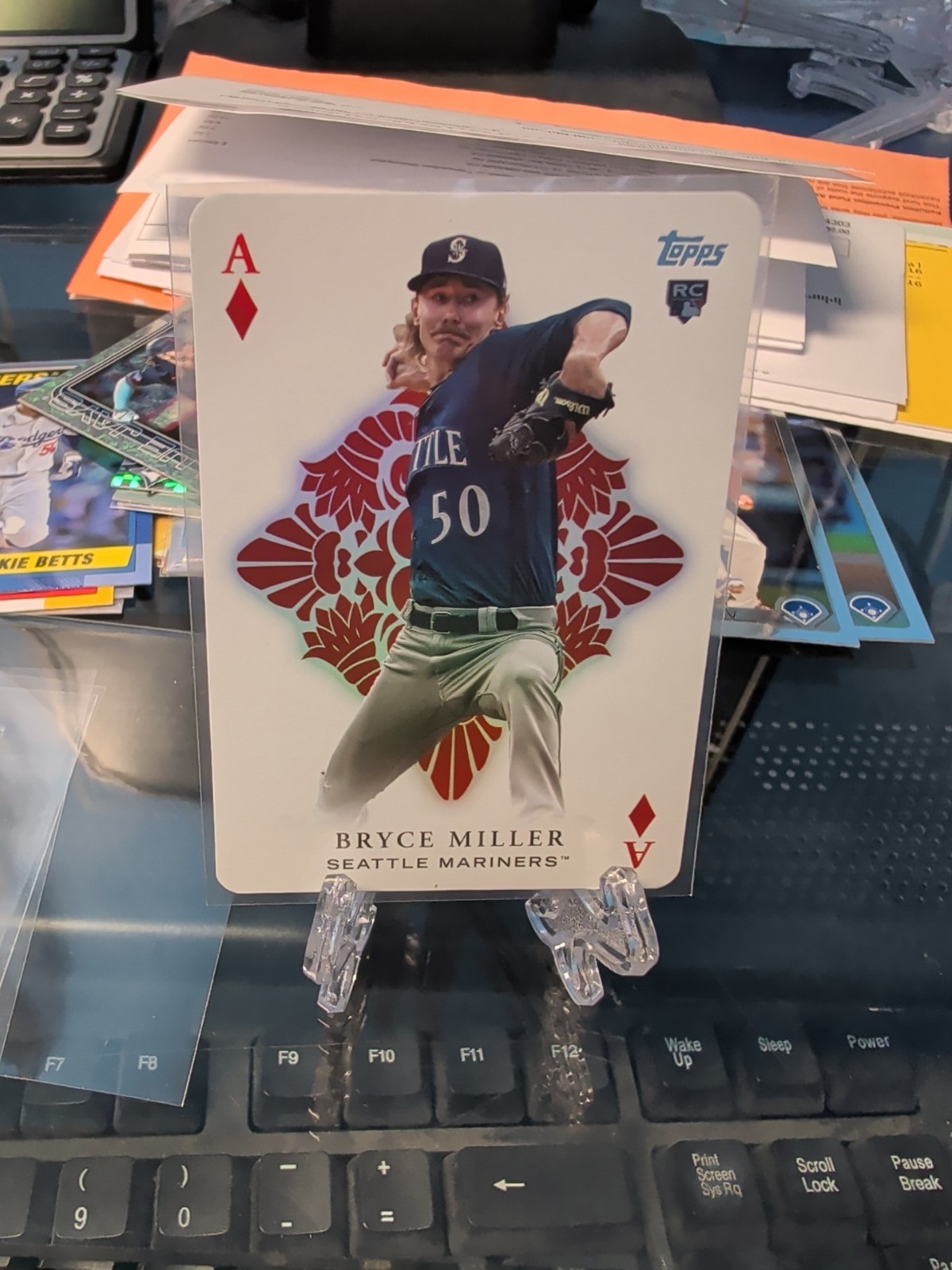 2023 Topps Update All Aces Bryce Miller #AA-67 RC Seattle Mariners Rookie