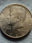 1964 Kennedy Half Dollar, 90% Silver,  Uncirculated.              #45
