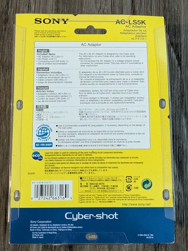 New Sony Cybershot AC Adapter AC-LS5K Unopened - Picture 9 of 11