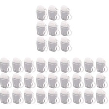 36 Pcs Flip Cap Bottle with Hook Refillable Travel Bottles Multi-function Emp...