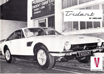 Vintage Trident Auto Wandkunst � Klassischer Auto Dekor Druck Urban Sc