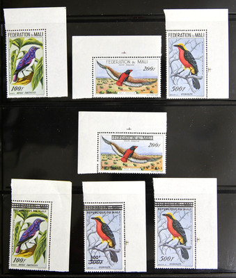 Mali Stamps - 2 Complete Airmail Sets #c2-4 & #C5-8 MNH   M719
