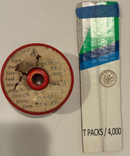 .002    .05mm  TUNGSTEN WIRE  X 10 Feet long