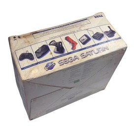 Original Sega Saturn Box Pack In Games and Pamphlet No Console