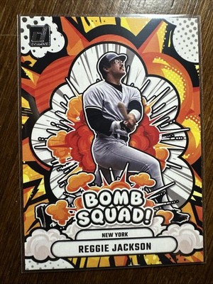 2025 Donruss Baseball - Reggie Jackson - #7 Bomb Squad Insert YANKEES