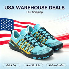 Quick Dry Water Shoes Men's Sports Barefoot Rubber Aqua Sock Non-Slip For Travel