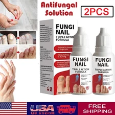 2PCS Fungi-Nail Anti-Fungal Liquid Solution Kills Fungus That Can Lead To Nail