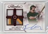 2022 Panini Flawless Signatures Ruby 15/20 Eric Chavez Quad Patch Auto 1t2u