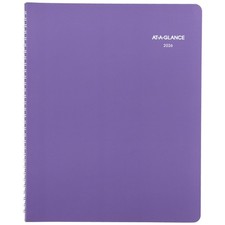 AT-A-GLANCE 2026 Planner, Weekly  Monthly, 8.5" x 11", Beautiful Day, Lilac