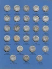 1916-45 P,D,S, Mercury Silver Dime Set *$6.80 Face* "Circ-BU"