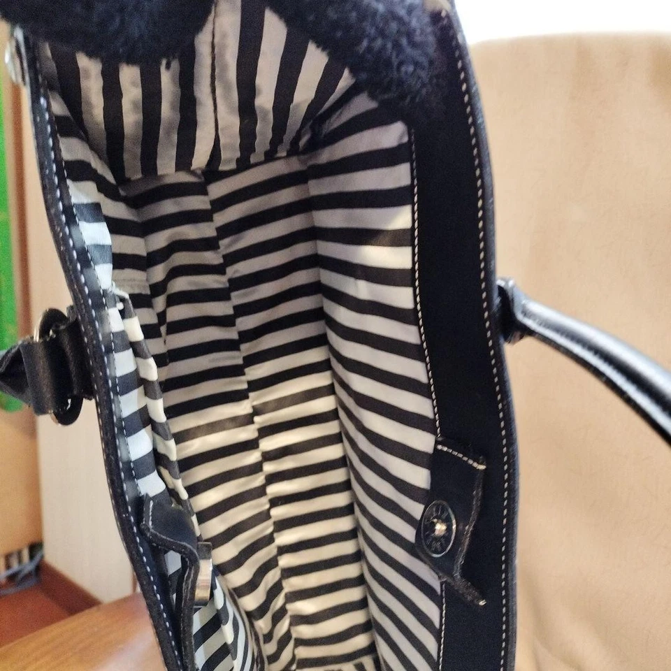 Samantha Thavasa Nicky Hilton Дамская сумка сумка с короткими ручками черный б/у - Изображение 3 из 4