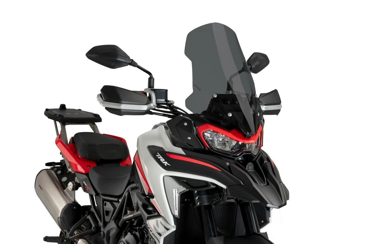 Puig Dark Smoke Touring Screen Benelli TRK 702 2023-2024