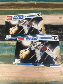 LEGO Star Wars V-19 Torrent 7674 100% Complete Good Condition