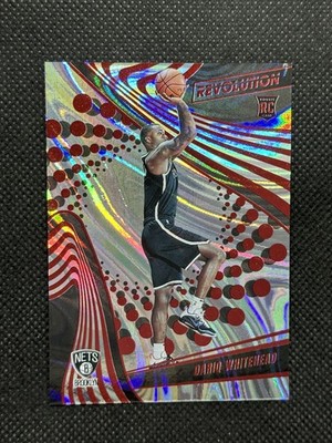 2023-24 Panini Revolution Dariq Whitehead Red Swirl Rookie #123 #/199