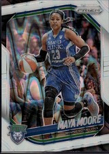 2025 Panini Prizm WNBA - Maya Moore - #135 White Seismic Prizms Minnesota Lynx