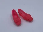 Vintage Barbie FRANCIE Doll Squishy Pink Bow Heels SHOES