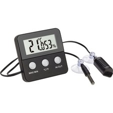 TFA Dostmann TERRACHECK Thermo-/Hygrometer Schwarz 30.5044.01