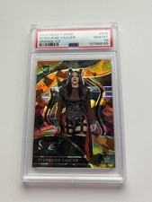 2024 Panini Select STEPHANIE VAQUER Ringside Orange Ice Prizm RC PSA 10 POP 1 