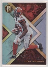 2018 Panini Gold Standard Platinum 16/49 Josh Gordon #25 s3g