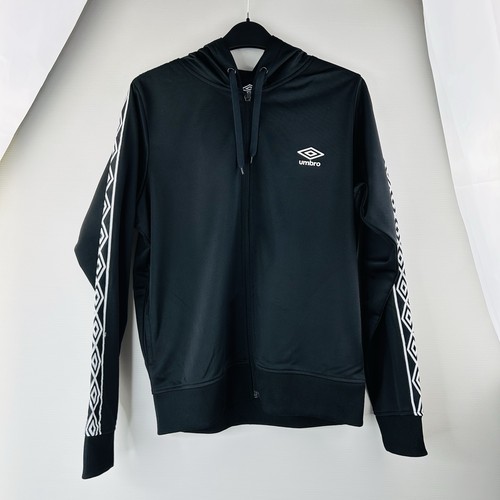 Umbro Ladies Track Jacket Full Zip Up Black Or Unisex Teens Size Medium - 第 1/9 張圖片