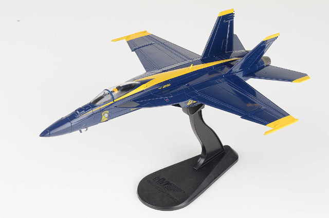 Hobby Master 1/72 F/A-18E Super Hornet Airplane USN Blue Angels w/Decal Sheet