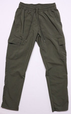 North Face Women's XS Hiking Pants Tapered Cargo Army Green Nylon GorpCore